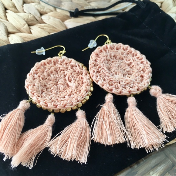 • NEW! Bohemian Tassel Earrings • - Picture 2 of 8